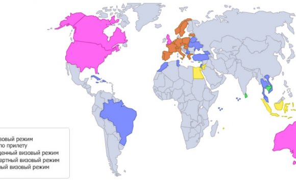 список безвизовых стран 2016