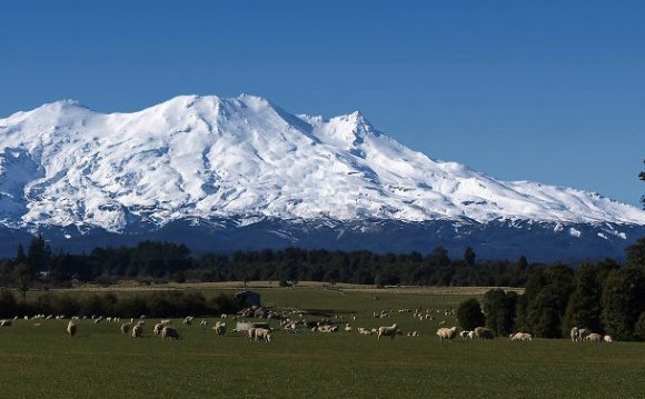 Mt Ruapehu Вулкан Руапеху