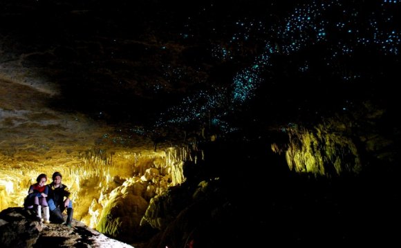 Пещера с Червями в Новой Зеландии