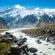 Горы Южном Новой Зеландии