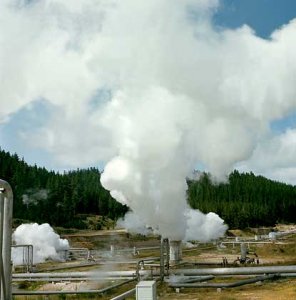 IGDA/M. Fantin ГЕОТЕРМАЛЬНАЯ СТАНЦИЯ – один из источников энергии в Новой Зеландии.